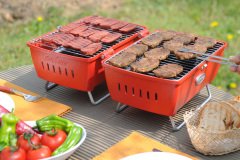 Prtk Mangal Kırmızı Aksesuarlı