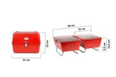 Prtk Mangal Kırmızı Aksesuarsız(Outlet)